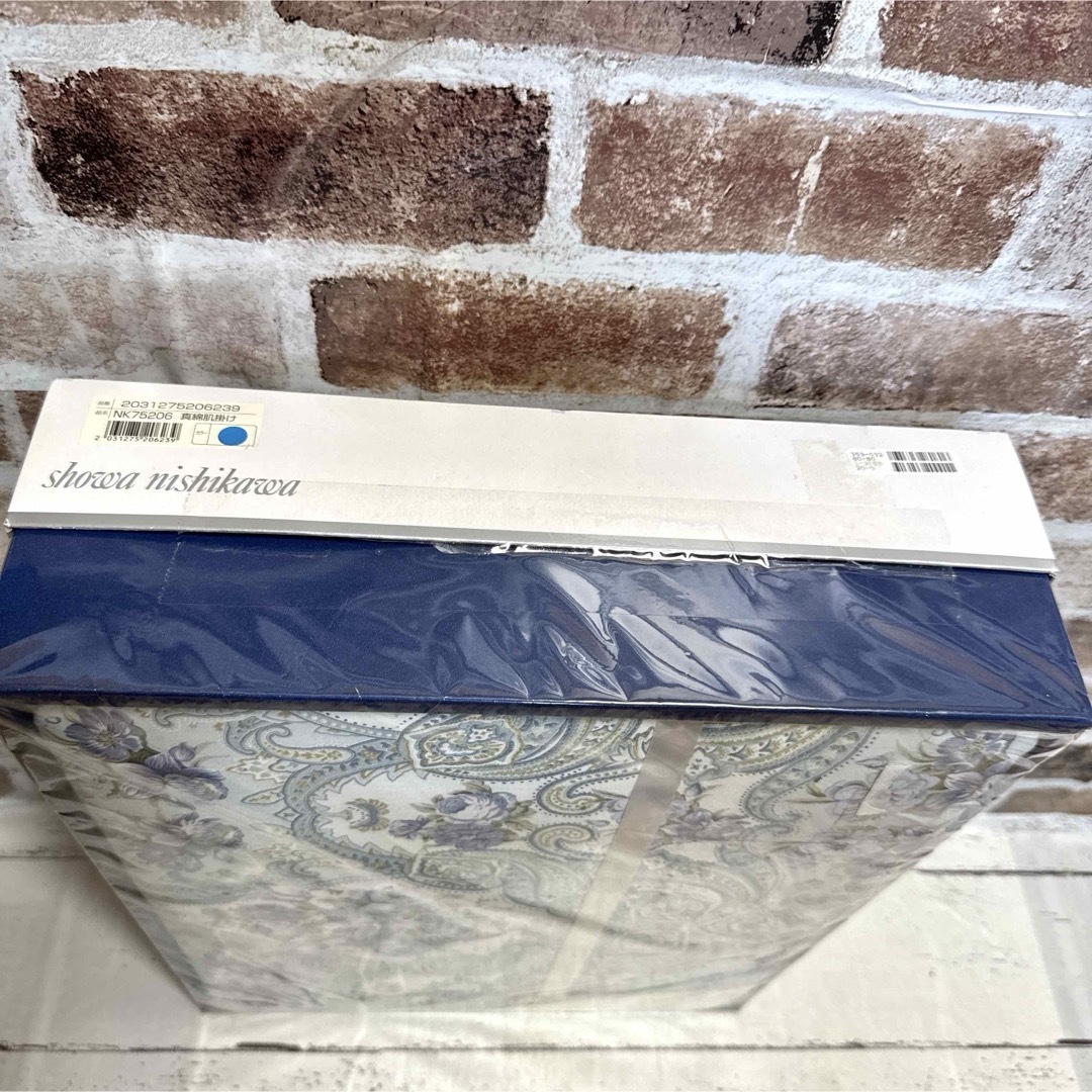 西川 - 新品 未使用✨️西川 真綿肌掛け布団 シングル シルク100% 花柄