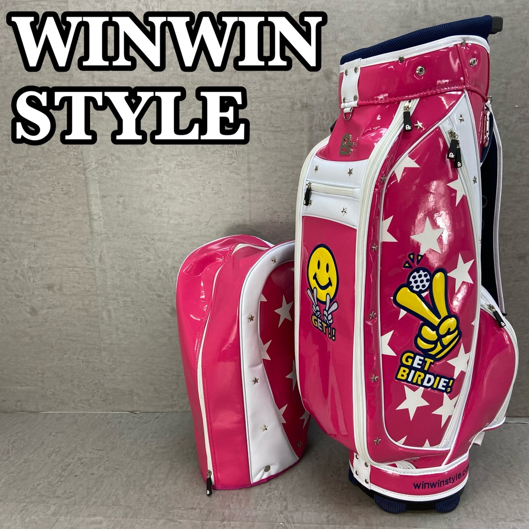 ウィンウィンスタイル ゴルフ用 キャディバッグ カート式 WINWIN STYLE