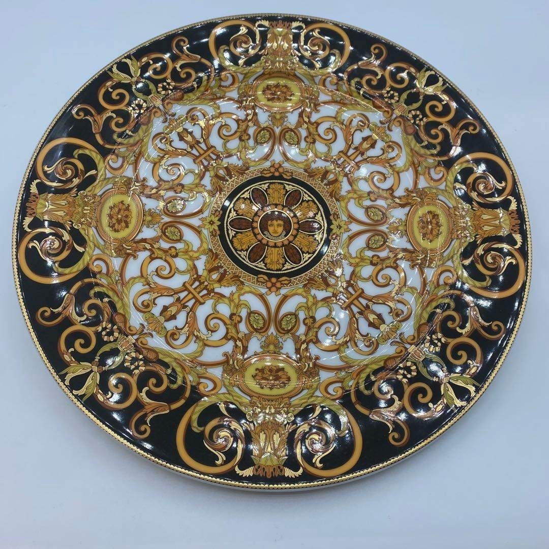 美品)ヴェルサーチ ローゼンタール メデューサ柄 飾り皿 VERSACE
