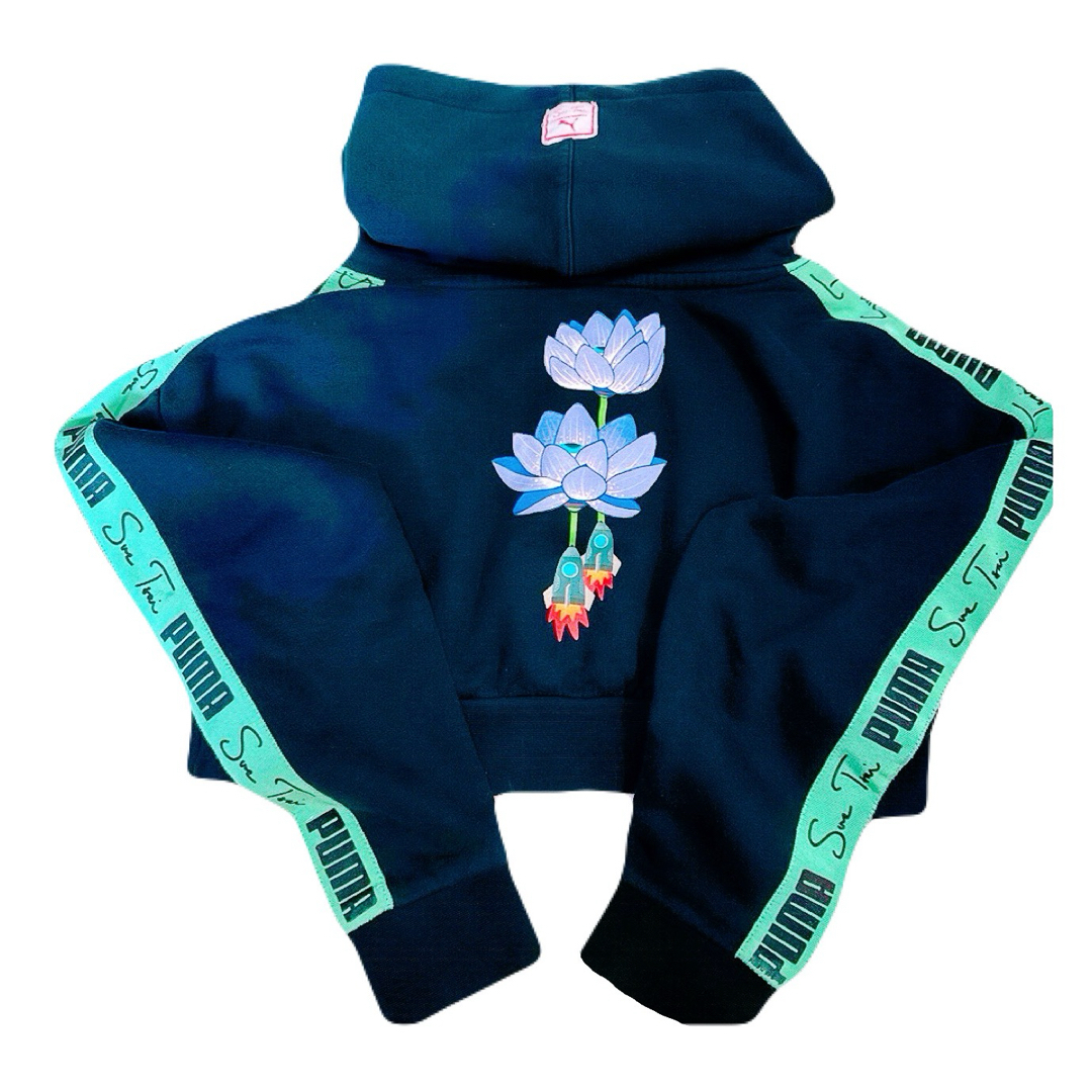PUMA - puma sue Tsai コラボ 花柄 パーカー パンツ セットアップ