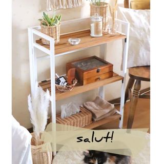 MUJI (無印良品) - 無印良品 ステンレスユニットシェルフ フラップ扉