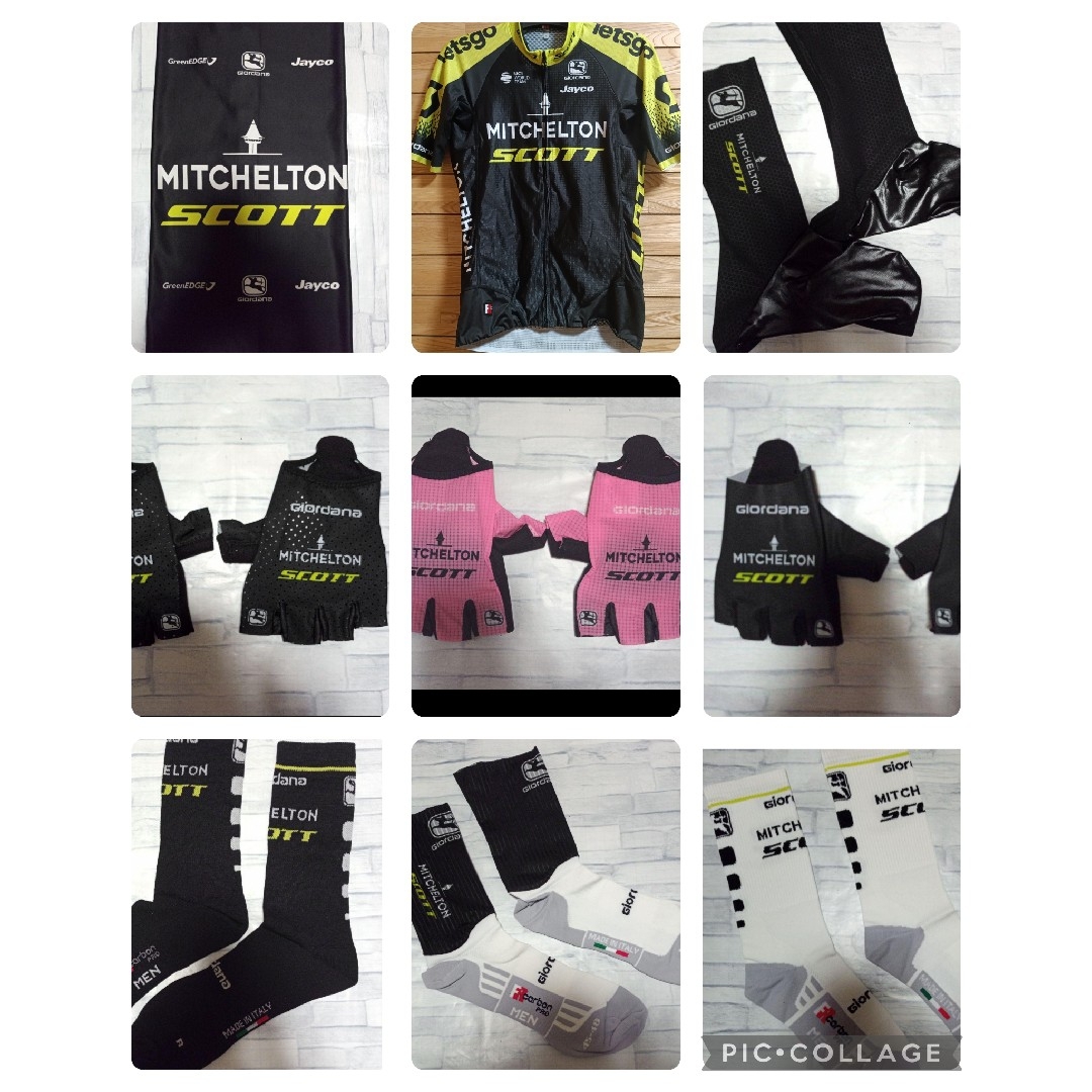 支給品 Mitchelton-SCOTT ウィンドベスト ミッチェルトンスコットの