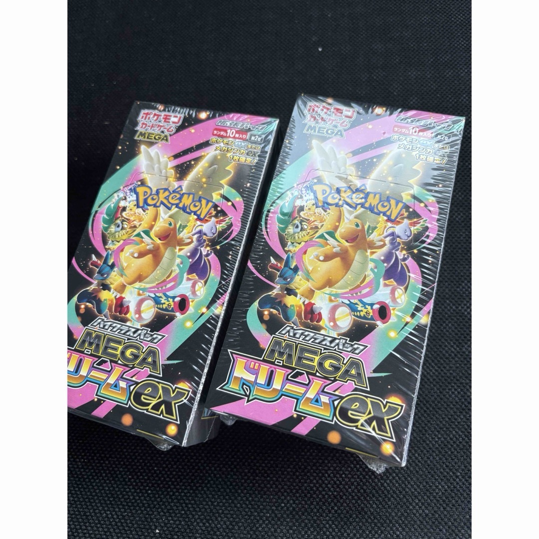 ポケモンカード MEGAドリームex シュリンク付き 2BOX - ポケモンカード