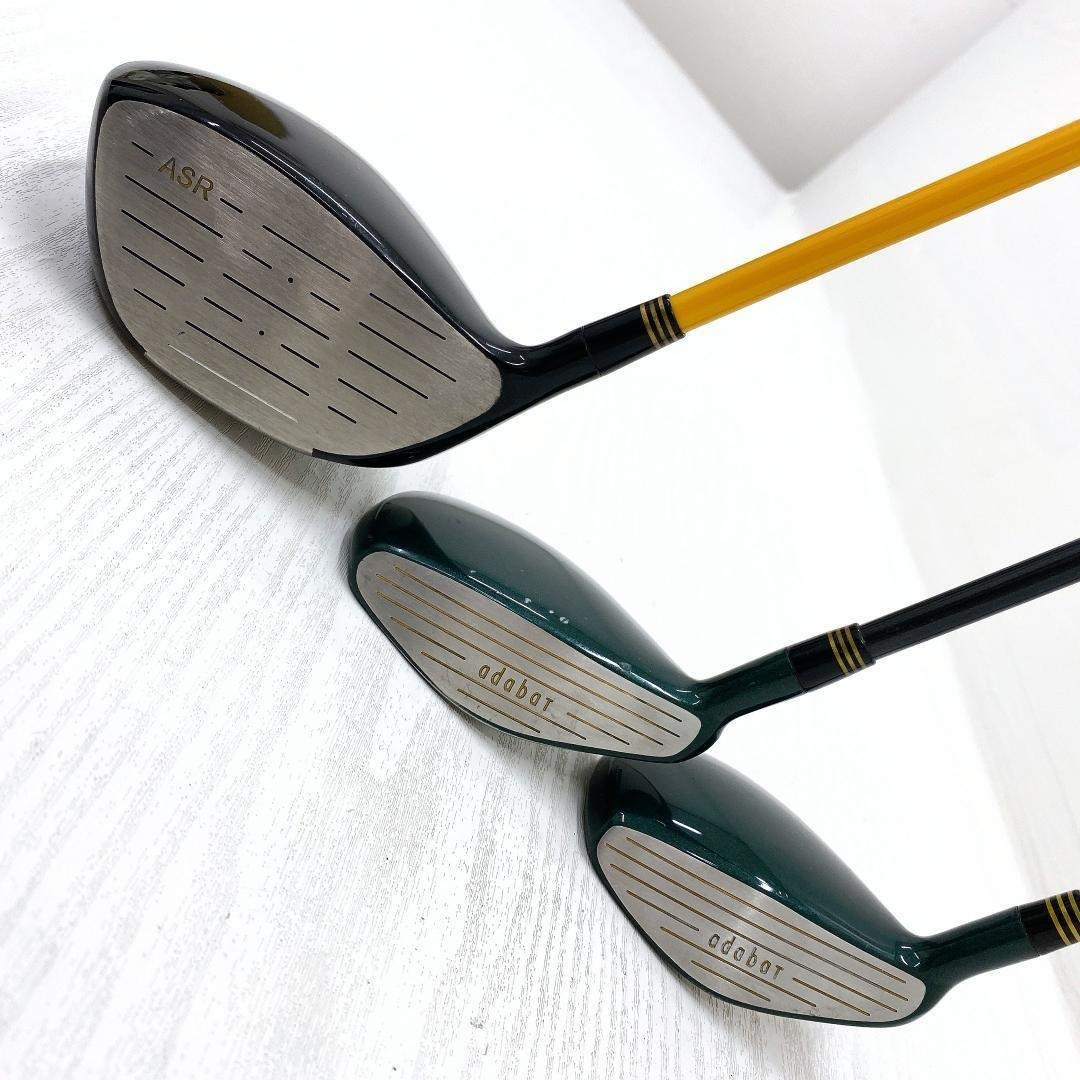 初心者様推奨‼】 adabat アダバッチ ゴルフクラブ セット 14本 Rの通販
