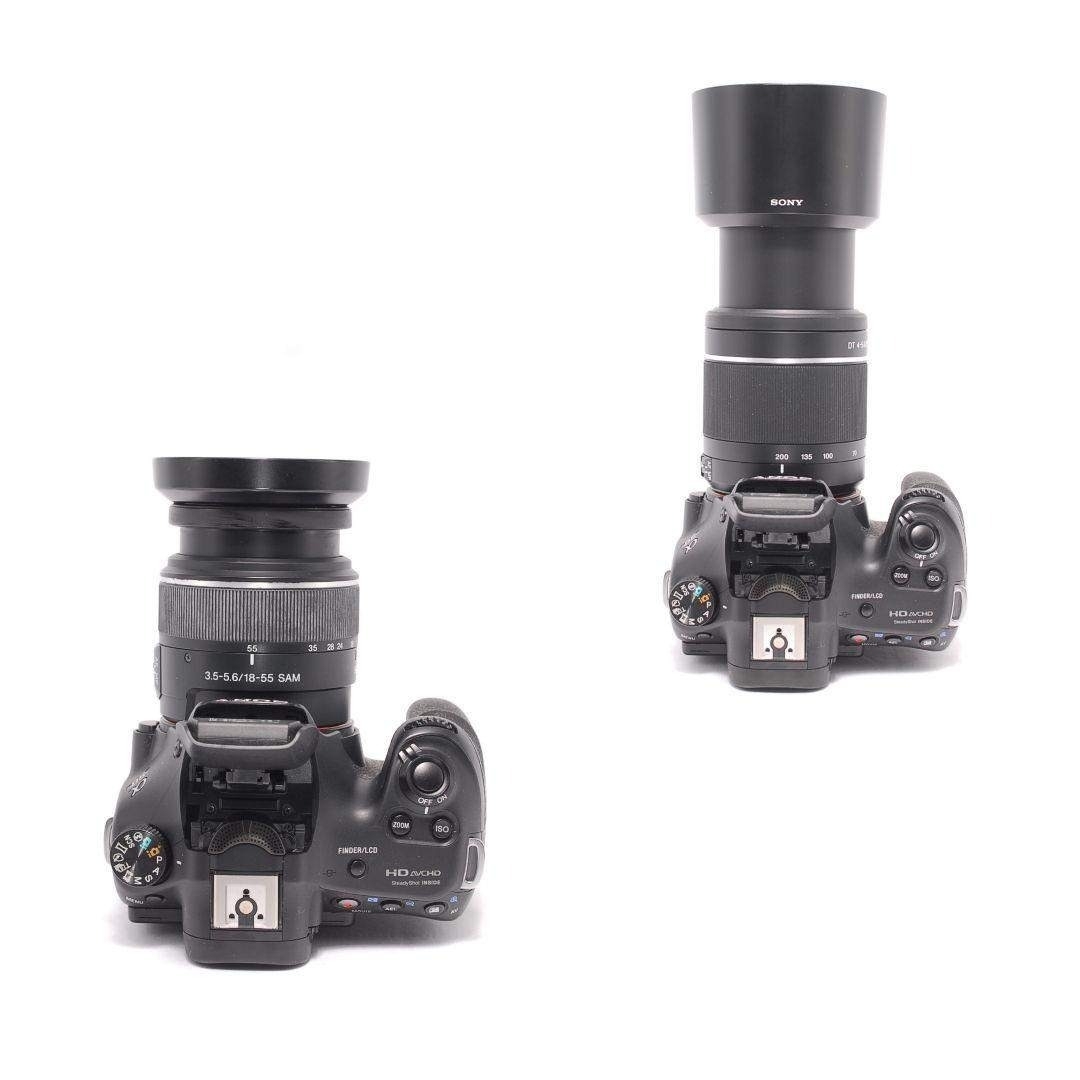 ❤即購入1000円OFF❤ ソニー α58 望遠レンズ ダブルズームキット ❤即