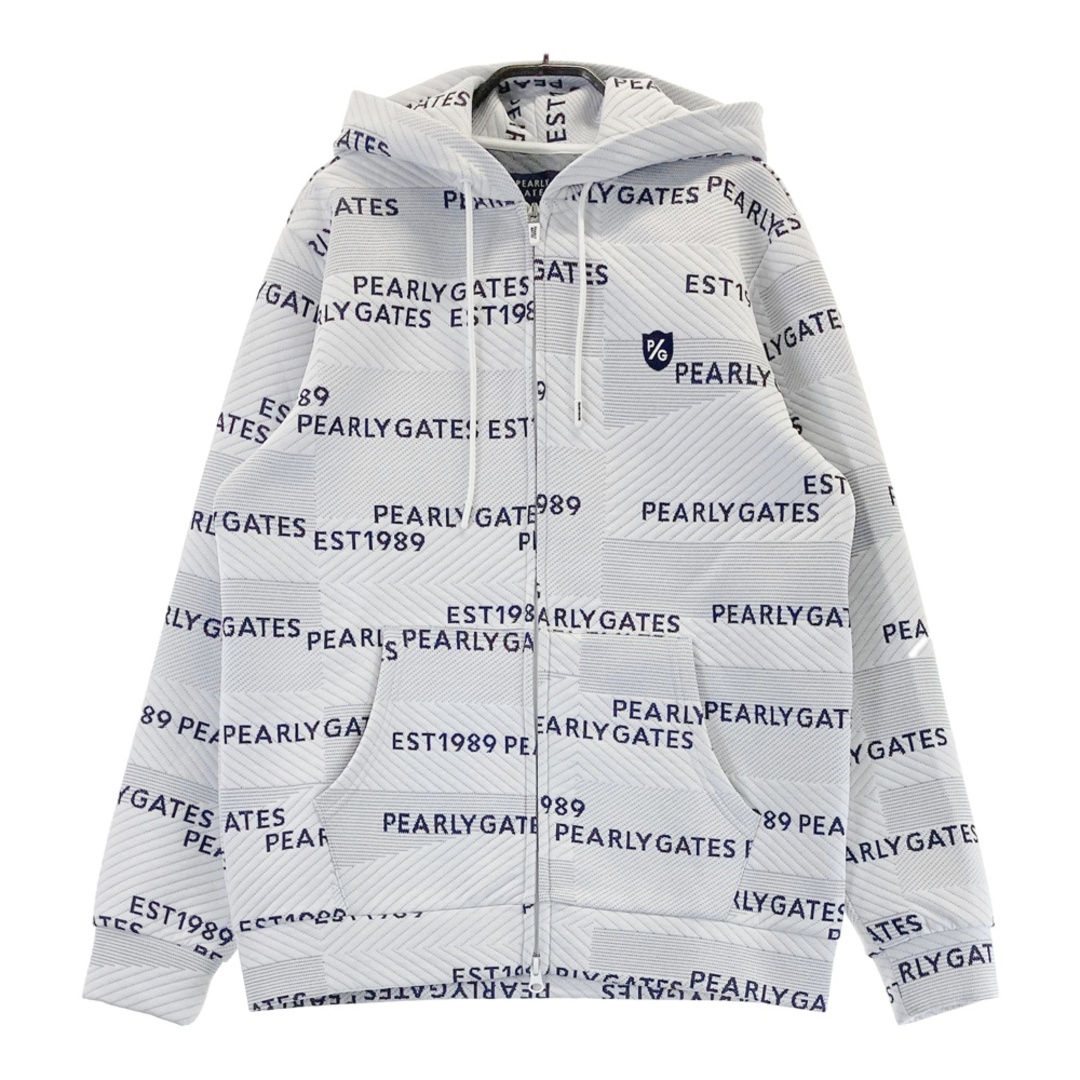 PEARLY GATES フード付きジャケット Lサイズ ホワイト - PEAR