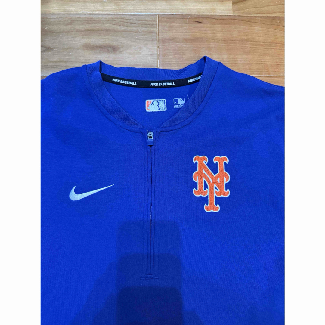NIKE - 新品同様 NIKE Nike ニューヨーク・メッツ ハーフジップシャツ