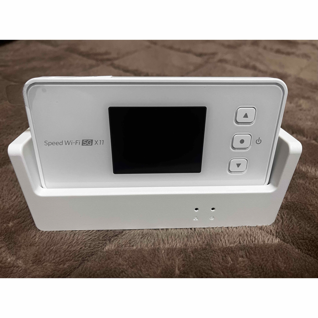 Speed Wi-Fi 5G X11 クレードル付きの通販 by 断捨離ママ💁‍♀️'s