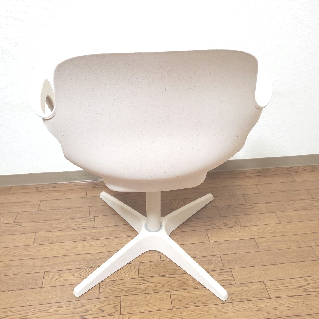 IKEA - IKEA ODGER オドゲル 回転チェア ホワイトベージュ ダイニング
