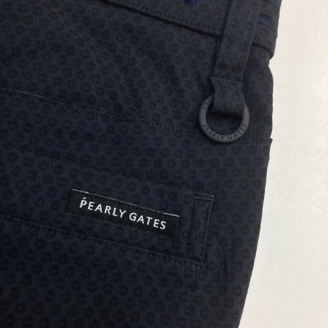 サイズ：4 PEARLY GATES パーリーゲイツ パンツ ネイビー系