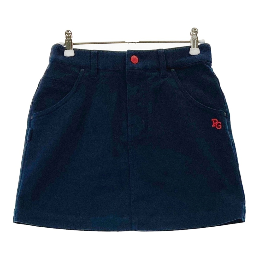 サイズ：00 PEARLY GATES パーリーゲイツ ストレッチスカート ネイビー