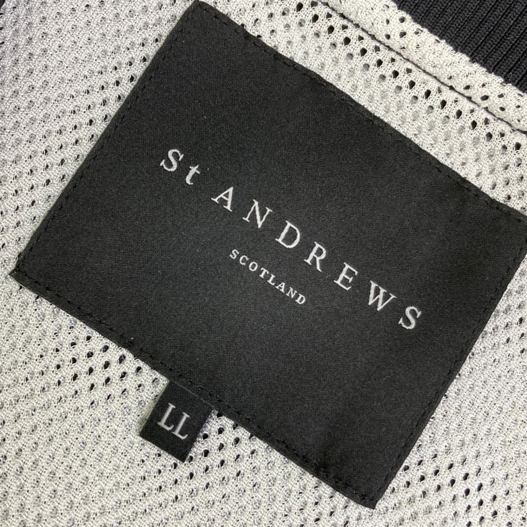 サイズ：LL ST ANDREWS セントアンドリュース ジップ 長袖ジャケット