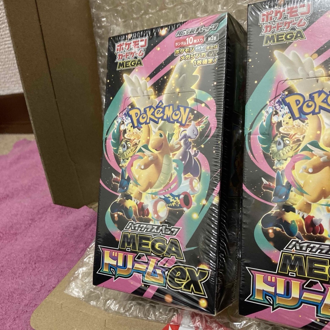 ポケモン - ポケモンカード MEGAドリームEX 2BOXシュリンク付き 新品未