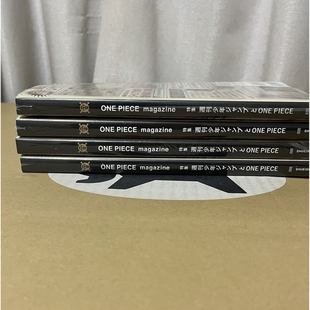 ONE PIECE - ワンピースマガジン20号シュリンク完全未開封4冊の通販 by