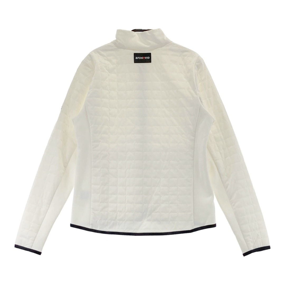 サイズ：38 ARCHIVIO アルチビオ 中綿ジャケット ホワイト系