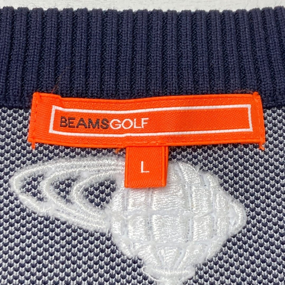 サイズ：L BEAMS GOLF ビームスゴルフ 2024年モデル ニットセーター