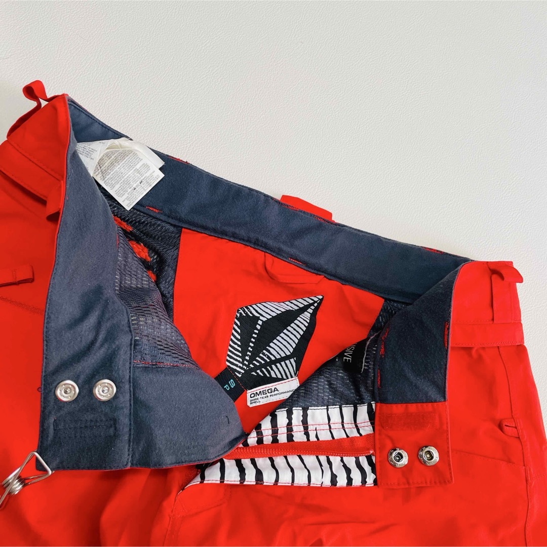 volcom - 6699 ボルコム パンツ ゴアテックス スノボ レッド メンズ