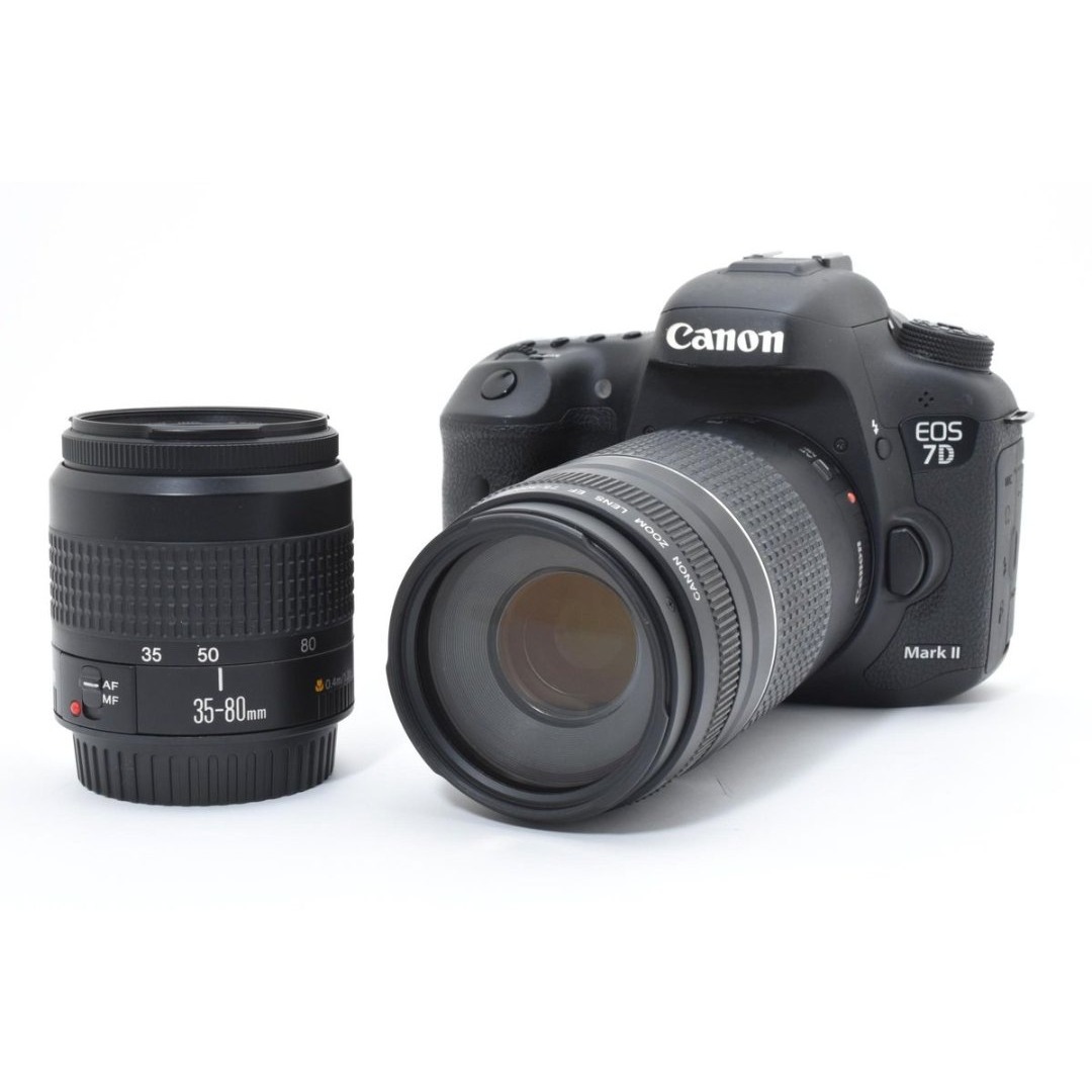Canon - ❤️本格的な撮影にも❤️Canon EOS 7D MARKII❤️ダブル