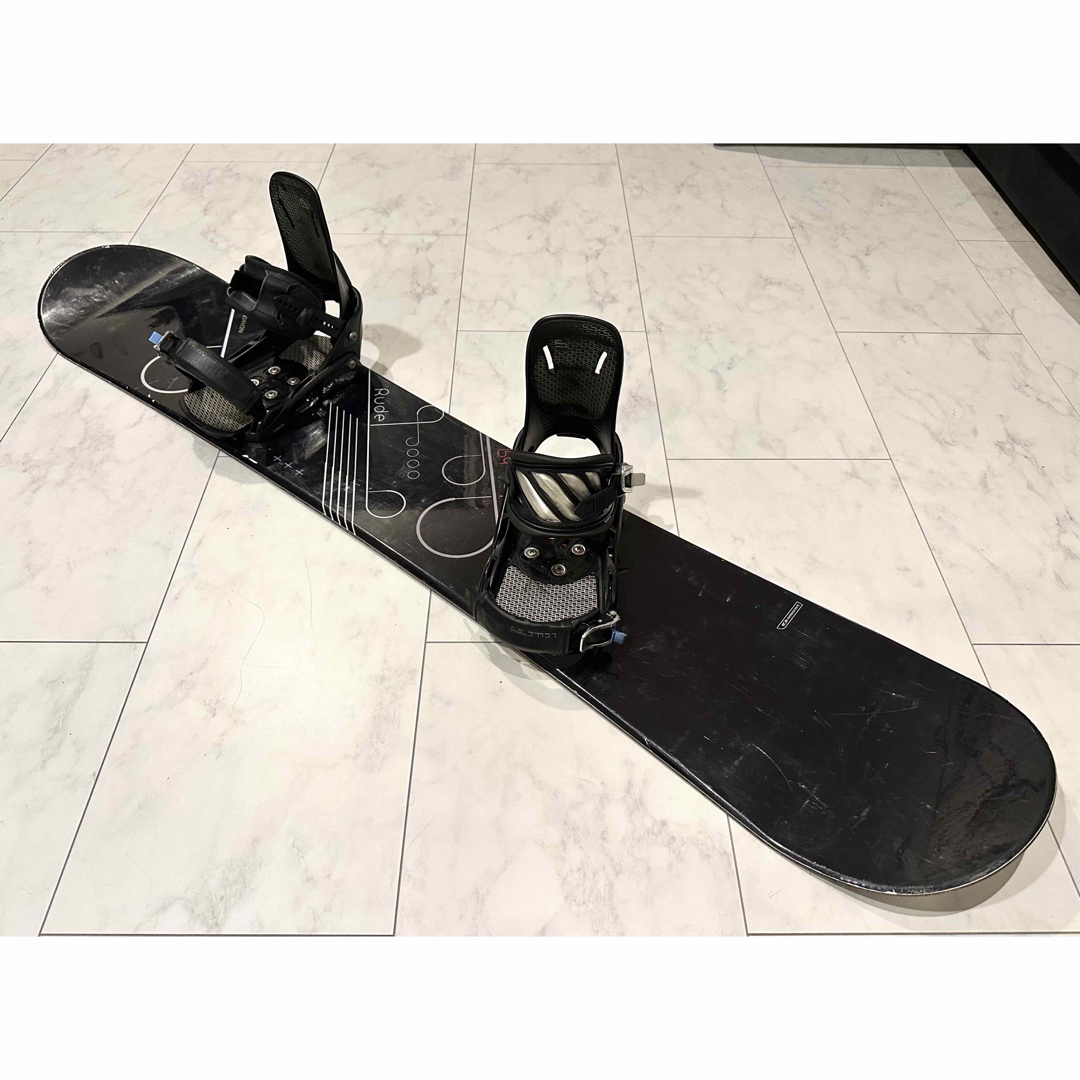 SALOMON - Salomon Rude 154cm スノーボード ビンディング付きの通販