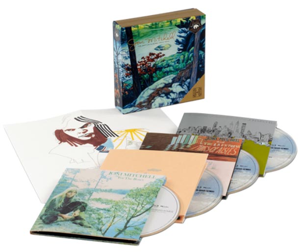 ジョニ・ミッチェル『The Asylum Albums (1972-1975)』4chクアッド