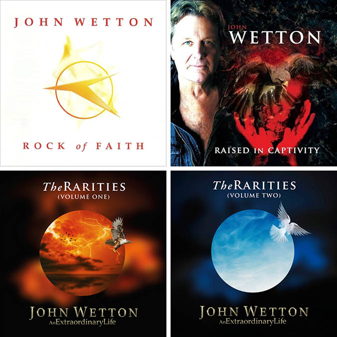ジョン・ウェットン ソロアルバム＆未発表音源集4タイトル リマスター