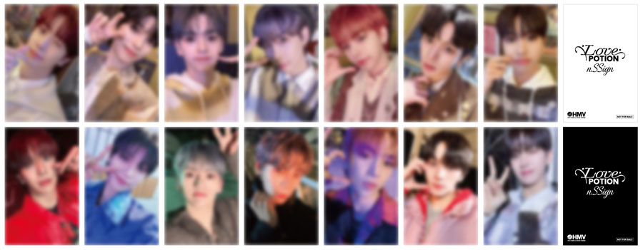 n.SSign 3rdミニアルバム 'Love Potion' @Loppi・HMV限定特典と