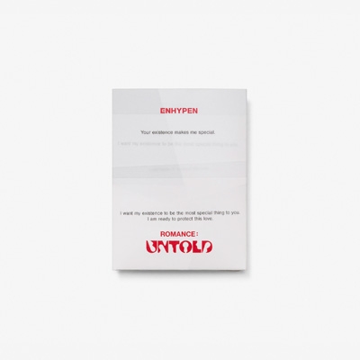 2nd Studio Album: ROMANCE : UNTOLD (Weverse Albums ver.) : ENHYPEN