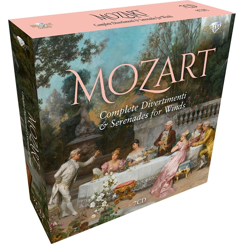 管楽器のためのディヴェルティメントとセレナード全集 ロッテルダム