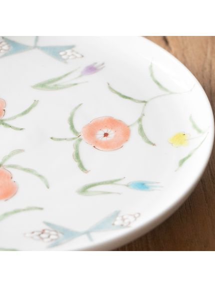 ガーデン 六寸平皿/宮腰綾（プレート・皿）｜Madu（マディ）｜HAKKA