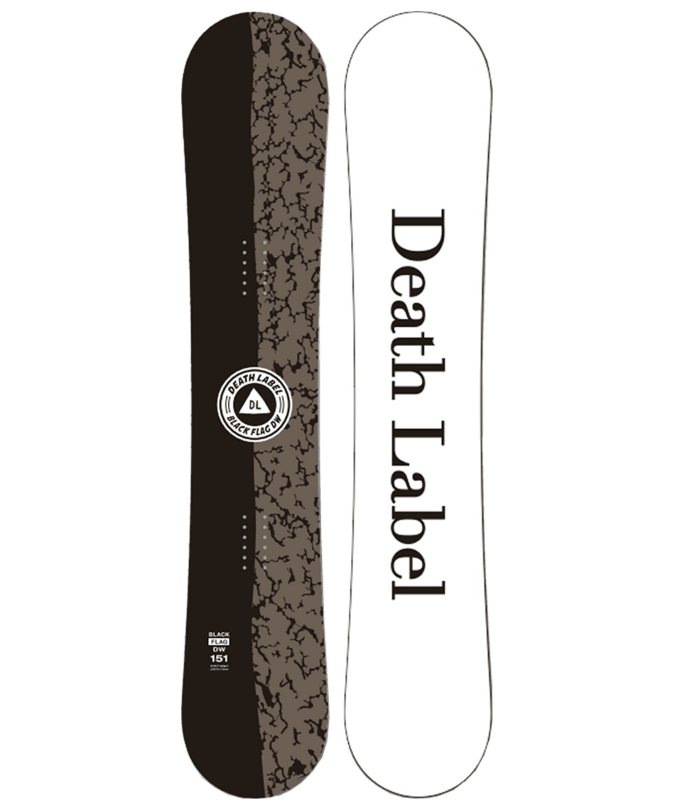 デスレーベル(DEATH LABEL) スノーボード 板 ブラックフラッグ DW