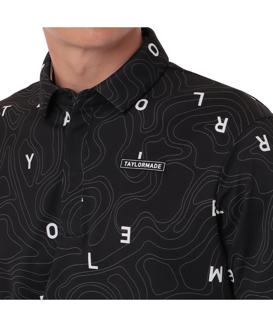 テーラーメイド(TaylorMade) ゴルフウェア ポロシャツ 半袖 レター