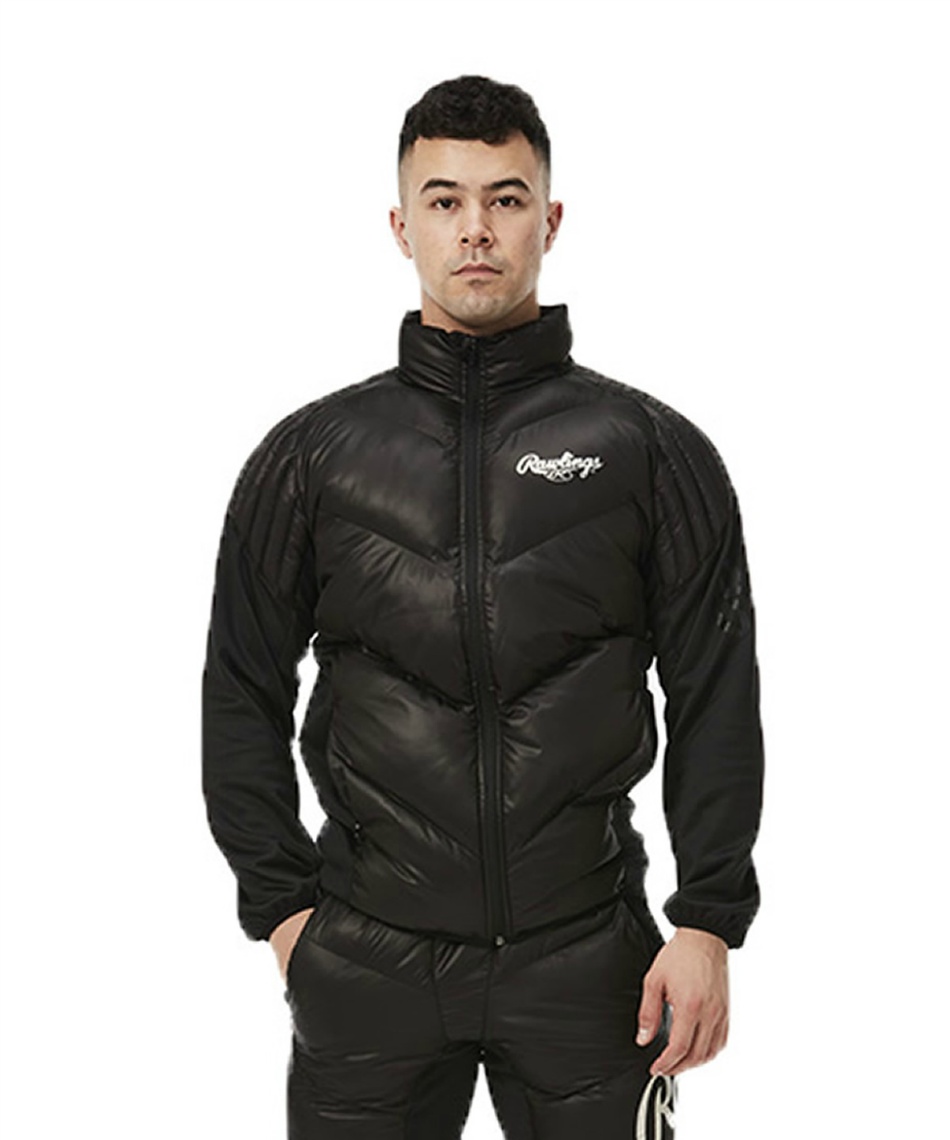 ローリングス(Rawlings) 野球 ウインドブレーカージャケット ブラック