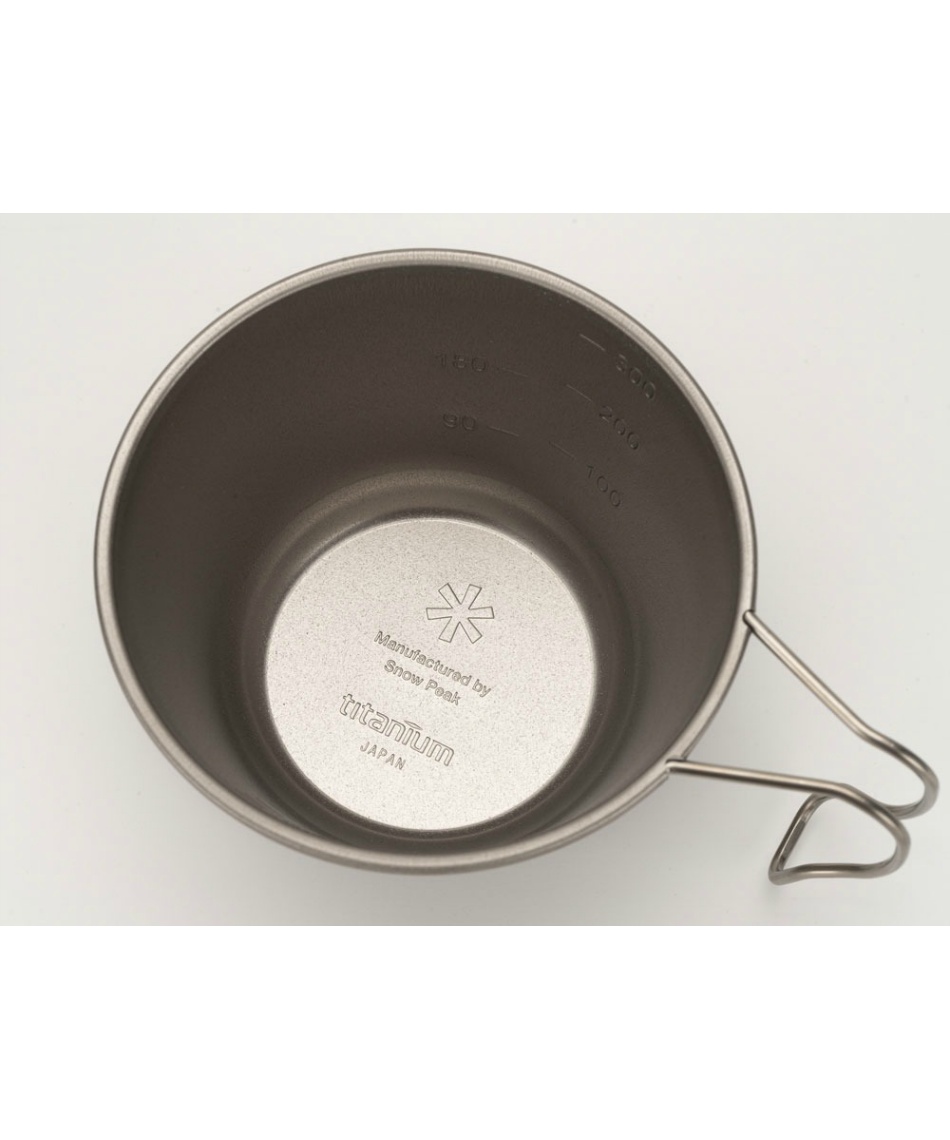 スノーピーク(snow peak) 食器 シェラカップ 深型チタンシェラカップ