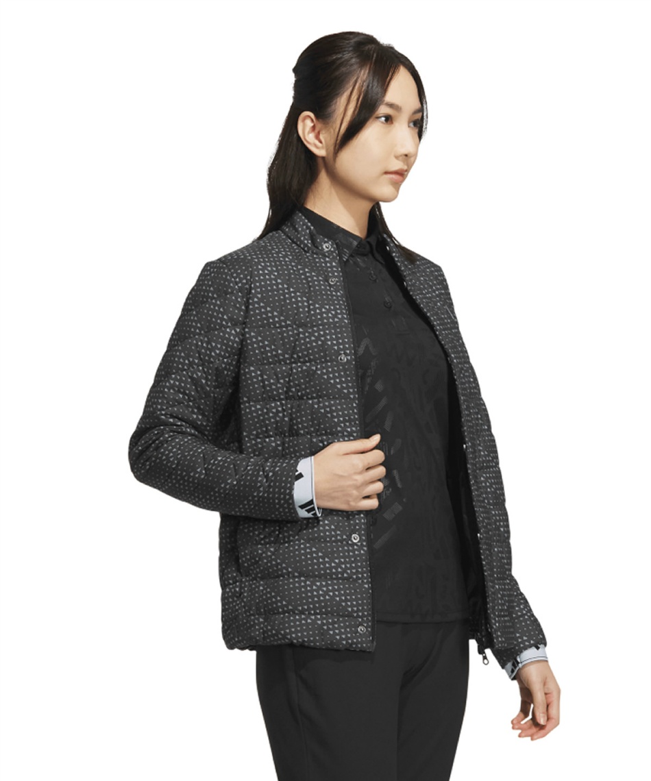 アディダス(adidas) ゴルフウェア ブルゾン BOSグラフィック 保温 中