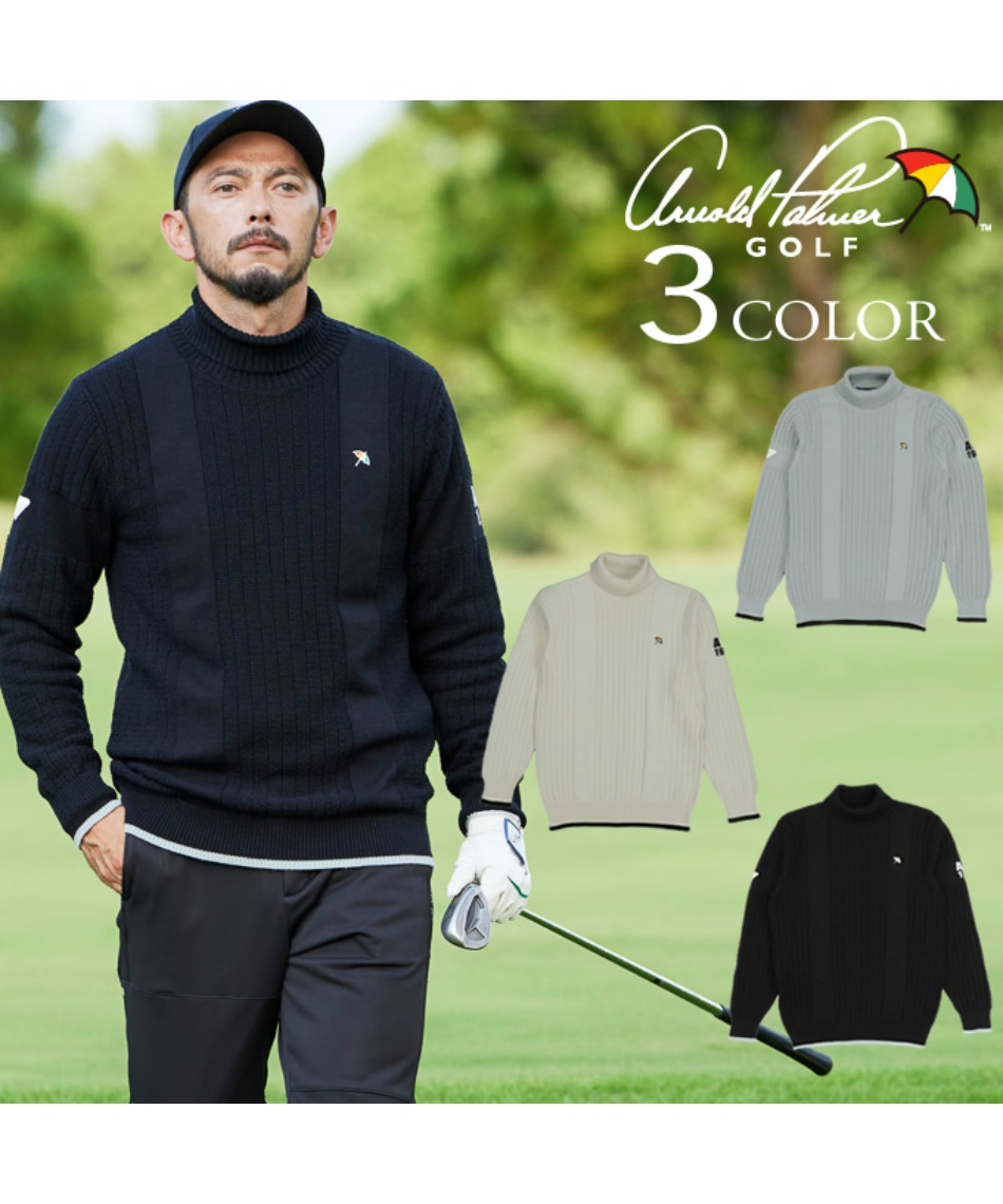 ゴルフウェア セーター タートルネックセーター AP220204E03 【2025年