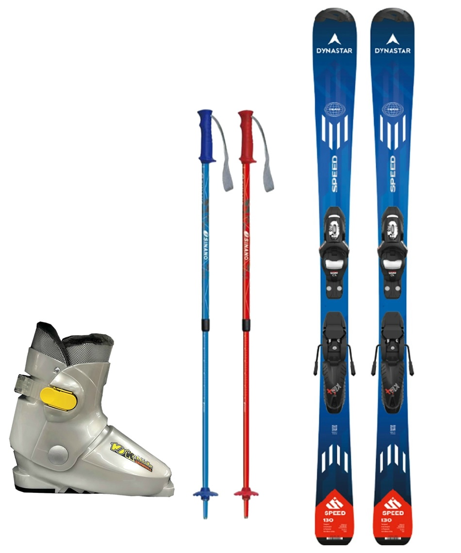 ディナスター(DYNASTAR) スキー板 ジュニアスキー 4点セット TEAM