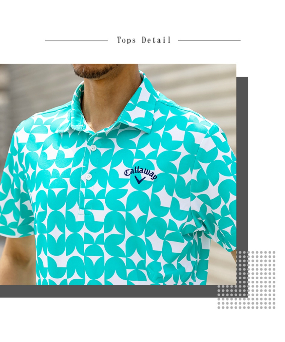 キャロウェイ(Callaway) ゴルフウェア 上下セット ポロシャツ 半袖