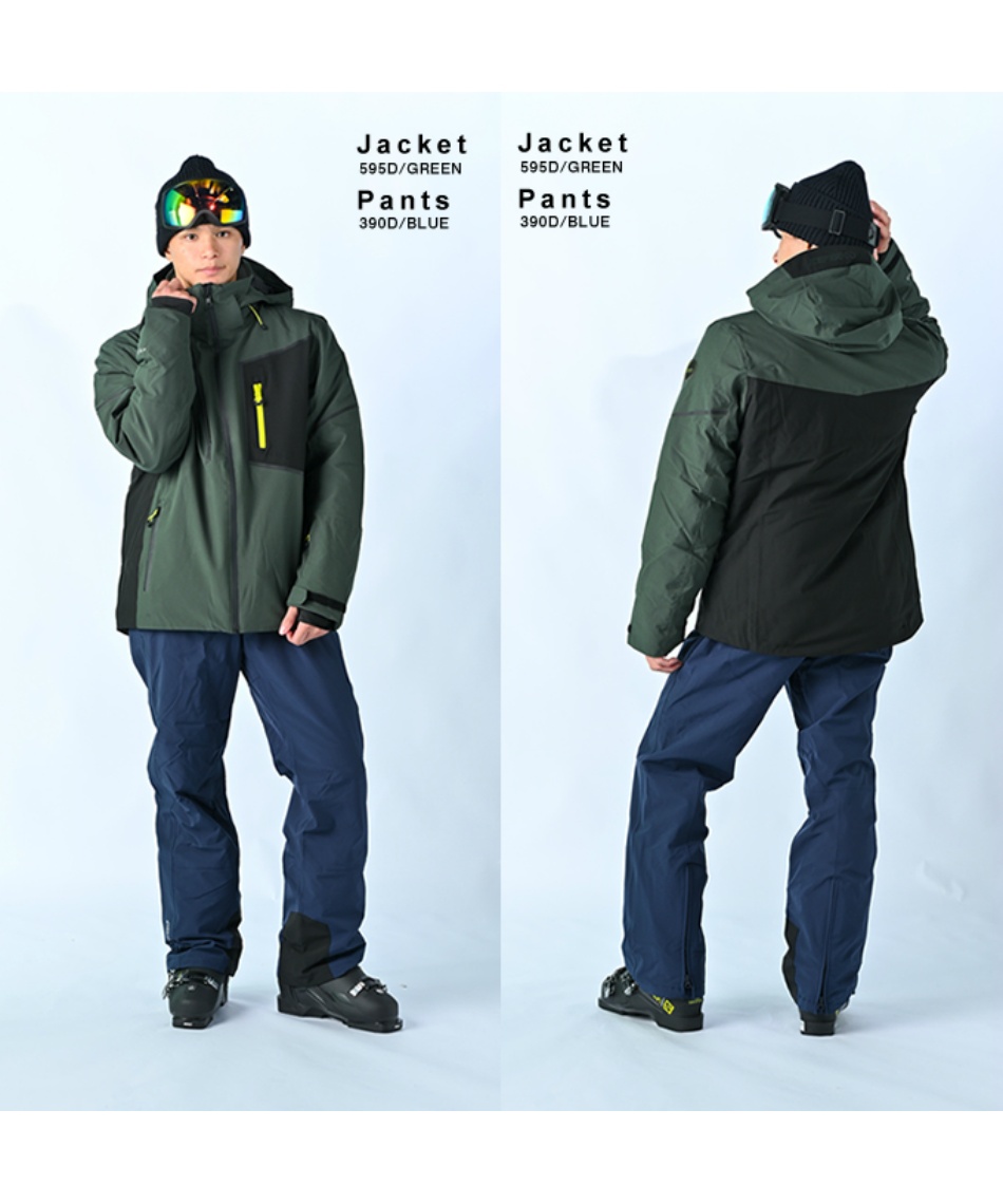 アイスピーク(ICE PEAK) スキーウェア 上下セット SNOW JK+SNOW PT