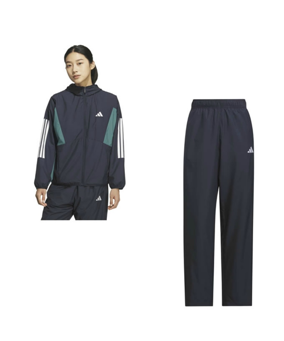 アディダス(adidas) ウインドブレーカー上下セット TEAM 3S ウーブン