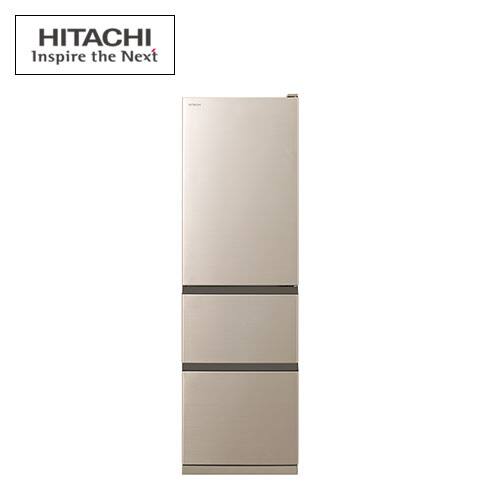 日立 冷蔵庫 【良品】冷蔵庫 315L 右開き シャンパン R-V32RV N 下取り