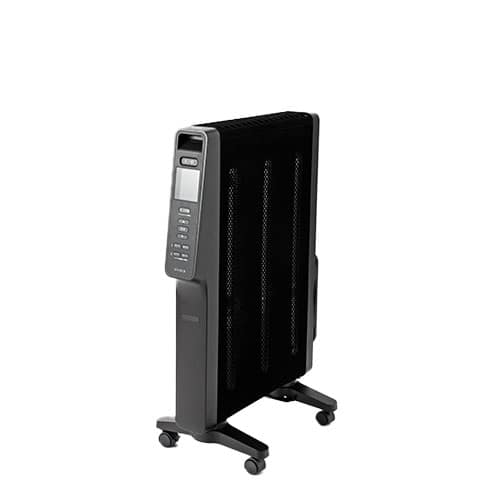 siroca 冷暖房機器 【良品】遠赤軽量ヒーターかるポカ ブラック