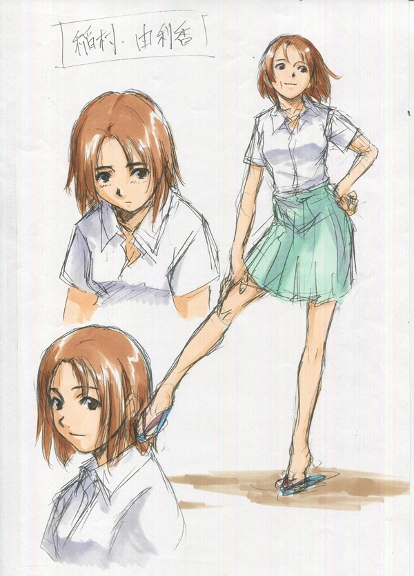 堀部秀郎 直筆イラスト