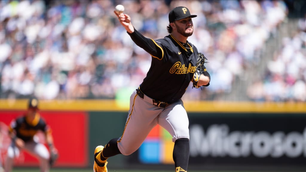 パイレーツのポール・スキーンズがオールスターの会見に登場