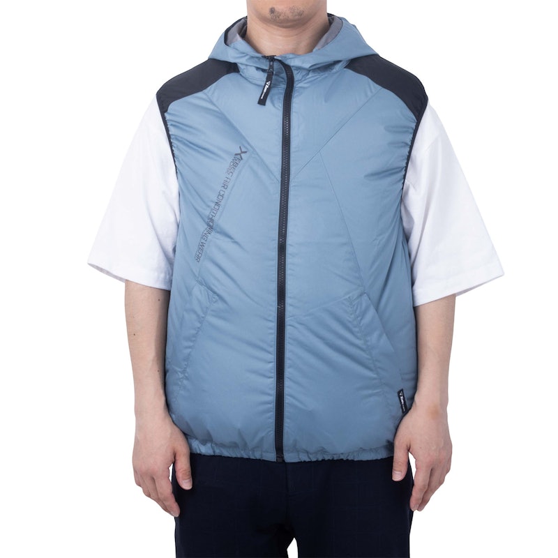 ジーベック 空調服® 遮熱ベスト (フード付き) XE98024 + SKSP01Xを検証