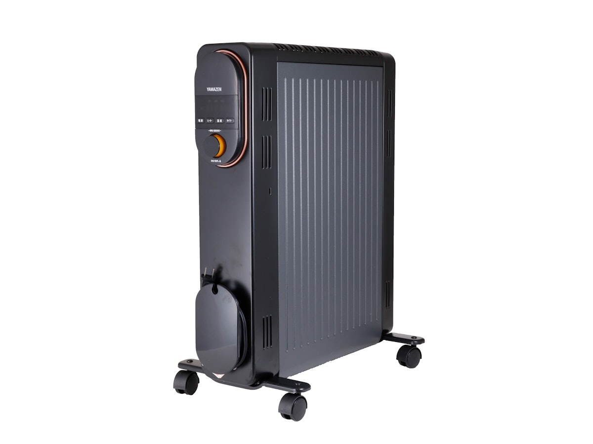 山善 温度センサー搭載オイルレスヒーター DOL-J12をレビュー