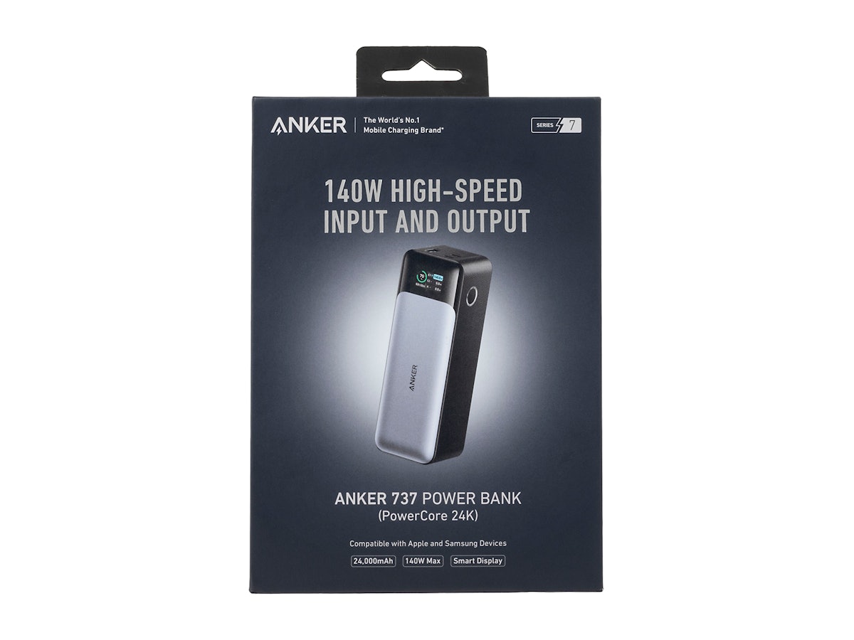 Anker 737 Power Bank (PowerCore 24000) A1289011を検証レビュー