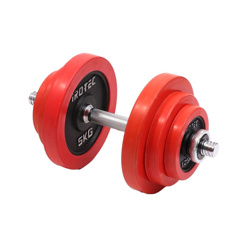 IROTEC ラバー ダンベル 40KGセットをレビュー！クチコミ・評判をもと