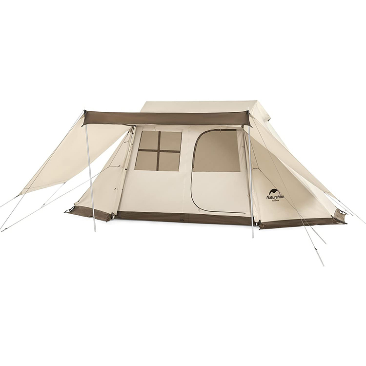 Naturehike Village5.0 ワンタッチ テント 2~4人用 ロッジ型 スカート