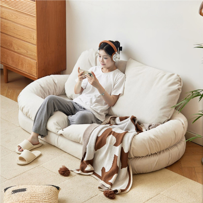 リクライニングソファベッド | ソファとベッドの2WAY仕様 高品質素材を