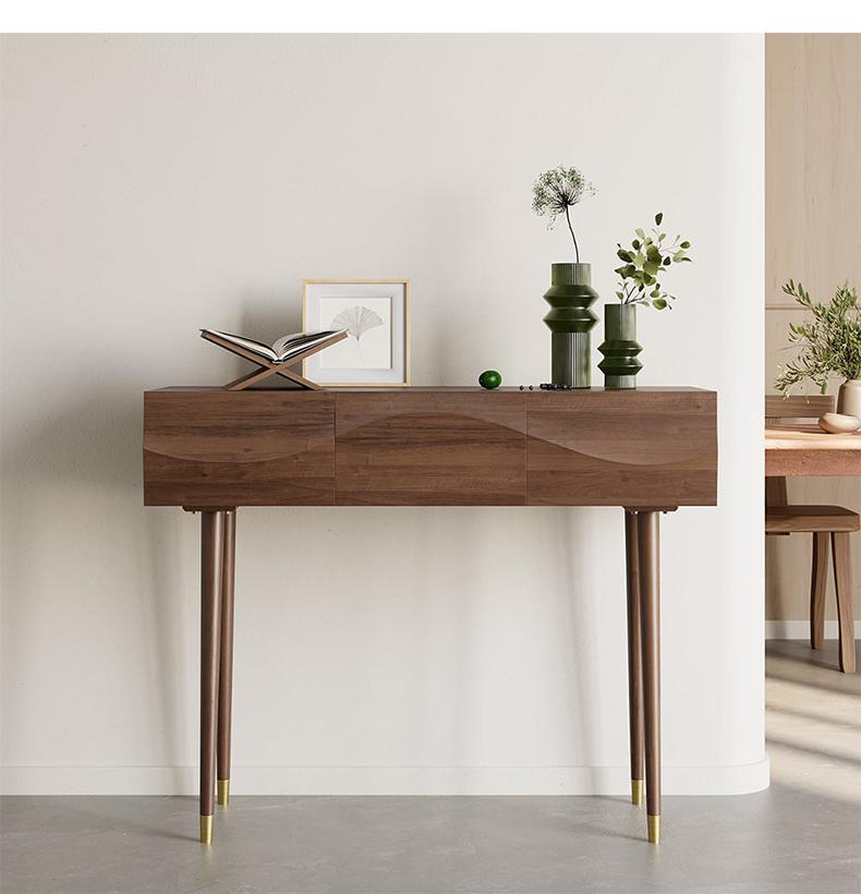 ミッドセンチュリーエントランステーブル | 北欧風デザインと高品質